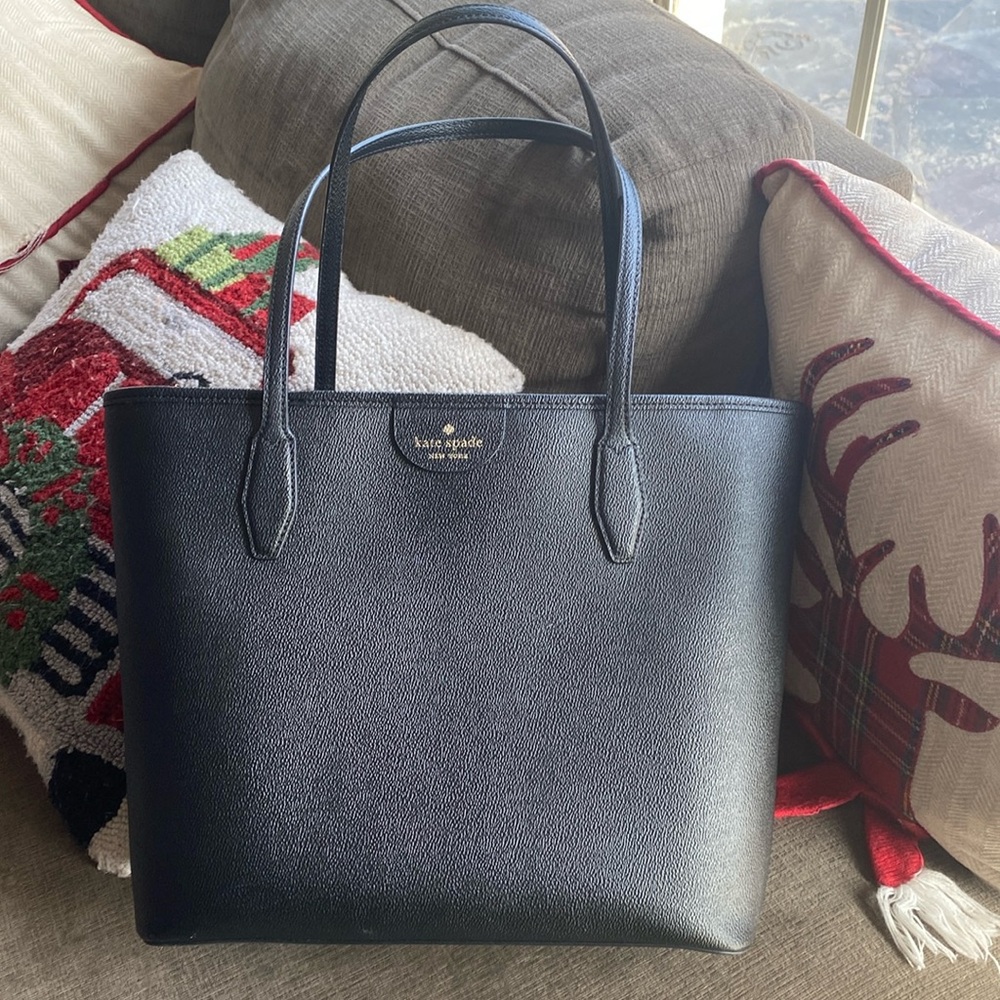 Kate Spade Large Black Tote Bag